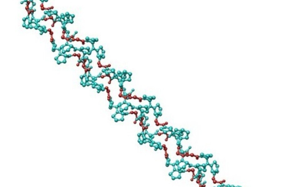 La estructura molecular en 3D del colágeno